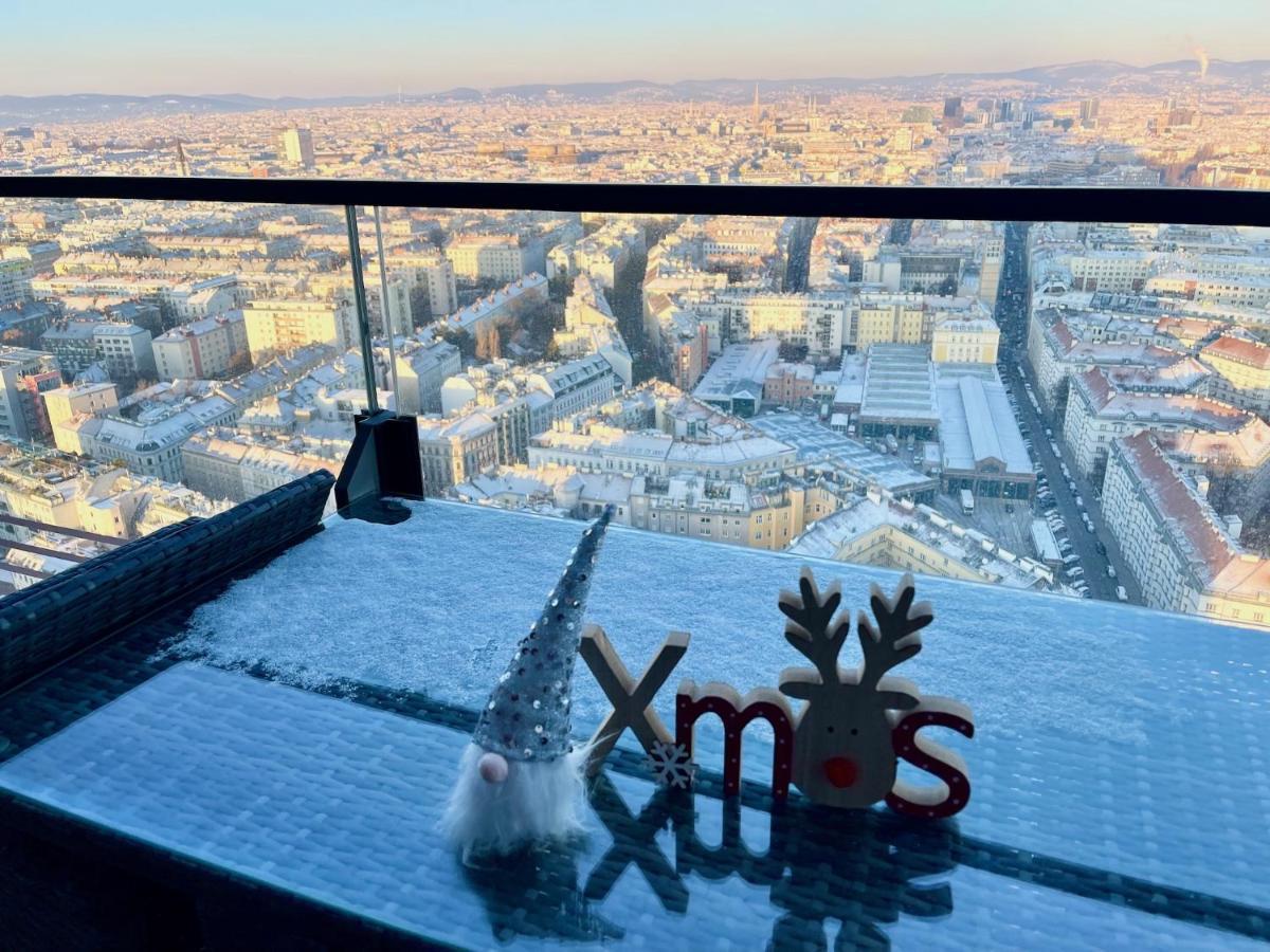 Triiiple Level 31 - Sonnenwohnen Apartment Mit Fantastischem Ausblick Und Parkplatz Viena Exterior foto