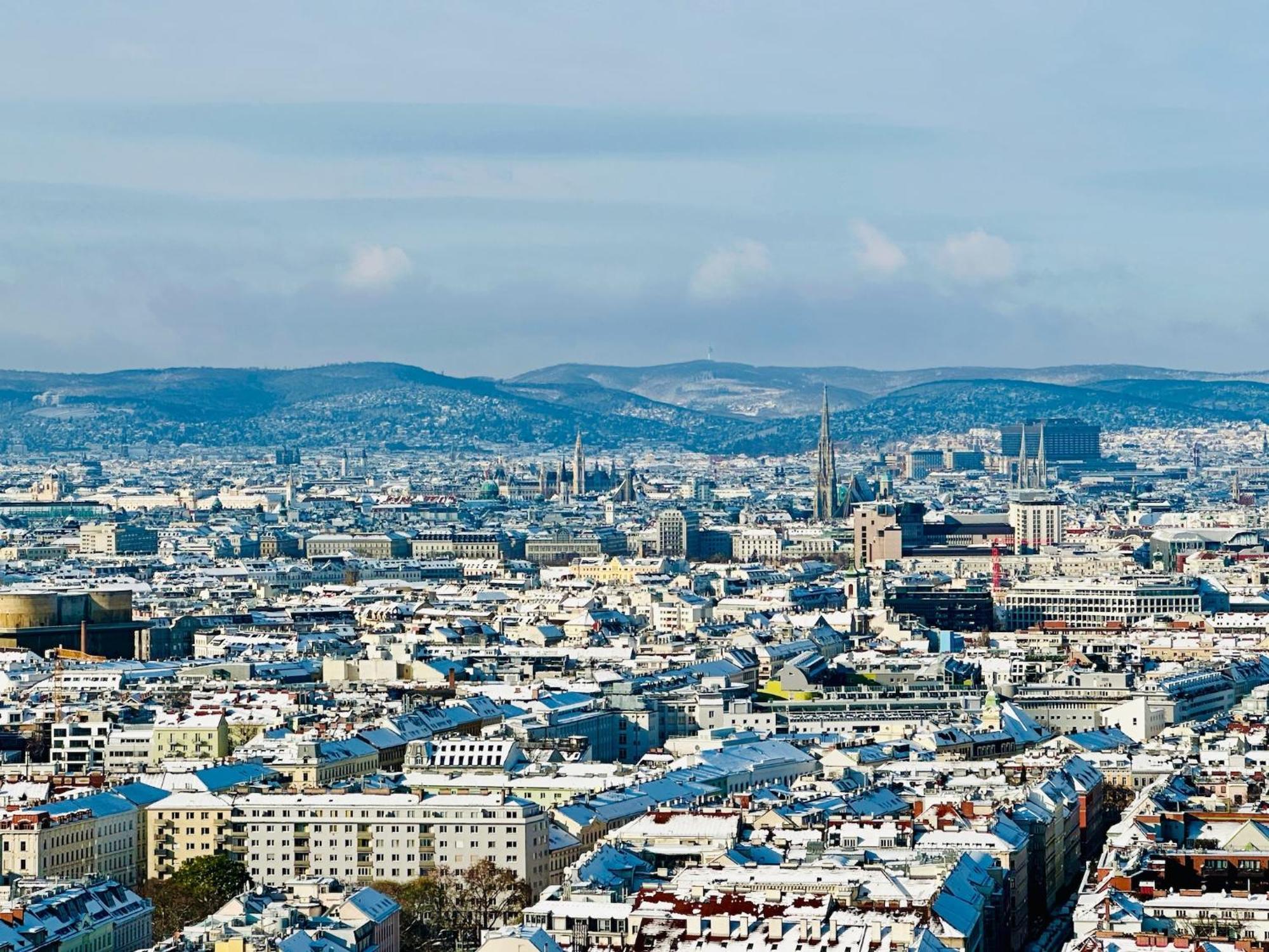 Triiiple Level 31 - Sonnenwohnen Apartment Mit Fantastischem Ausblick Und Parkplatz Viena Exterior foto